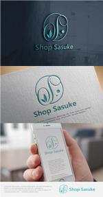 drkigawa (drkigawa)さんのネットショッピング販売会社『Shop Sasuke』のロゴへの提案