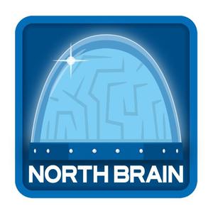megane_usagi ()さんの「NORTH BRAIN」のロゴ作成への提案