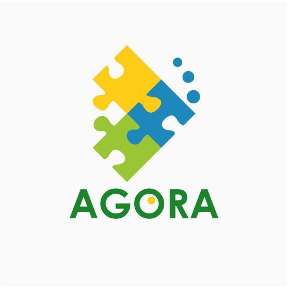 「AGORA」のロゴ作成