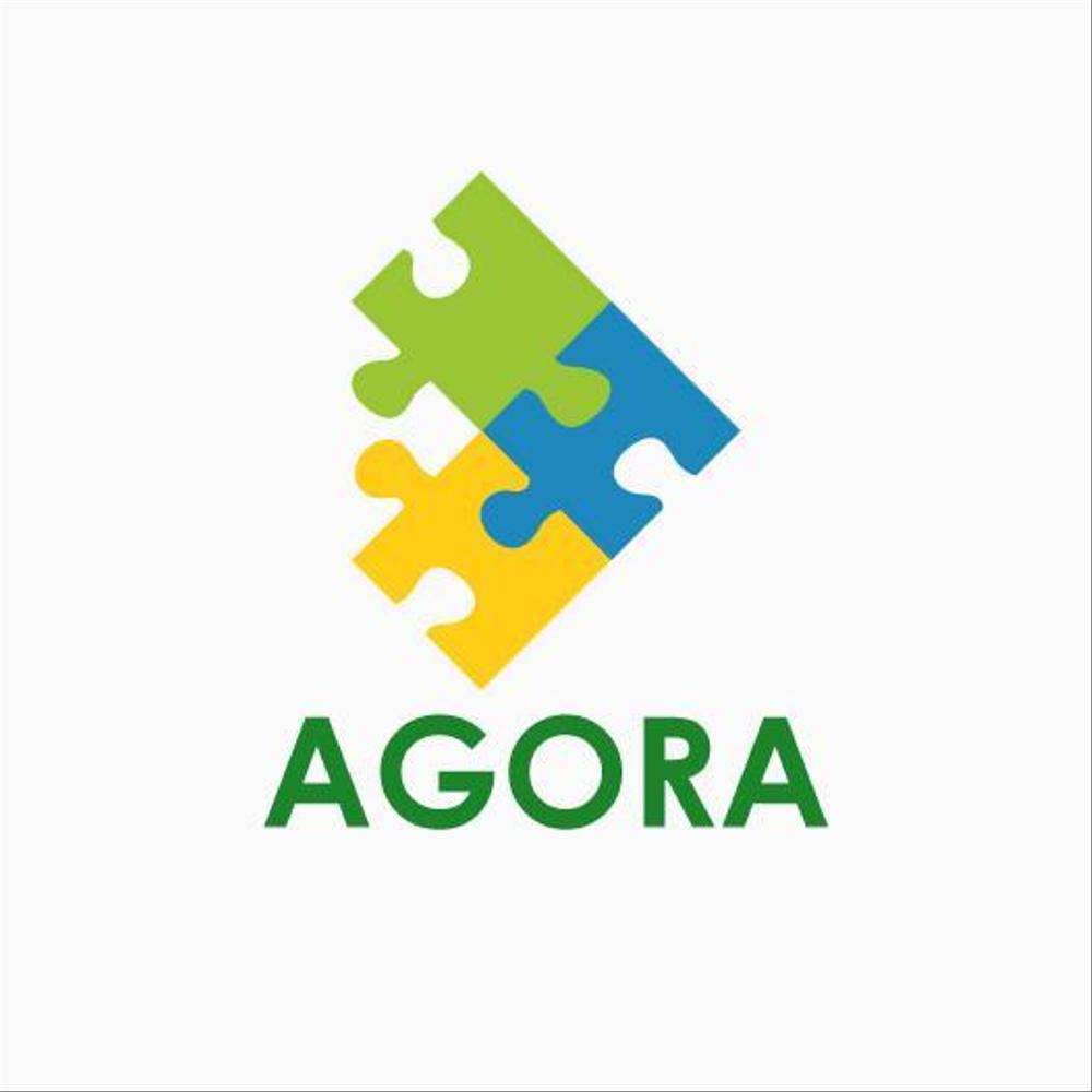 「AGORA」のロゴ作成