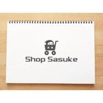 yusa_projectさんのネットショッピング販売会社『Shop Sasuke』のロゴへの提案