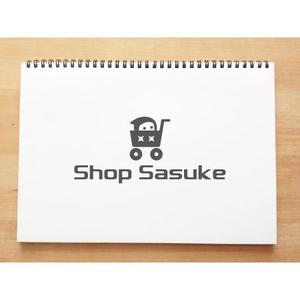 yusa_projectさんのネットショッピング販売会社『Shop Sasuke』のロゴへの提案