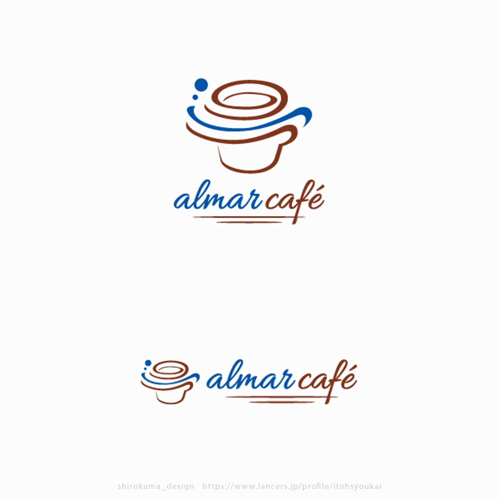 新規飲食店事業「カフェ」オープンのロゴ