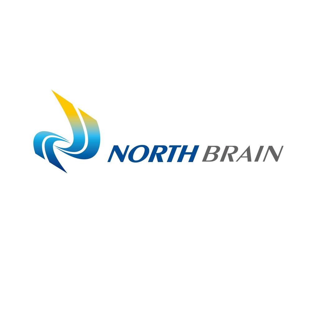 「NORTH BRAIN」のロゴ作成