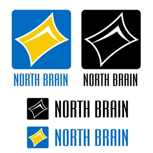 oo_design (oo_design)さんの「NORTH BRAIN」のロゴ作成への提案