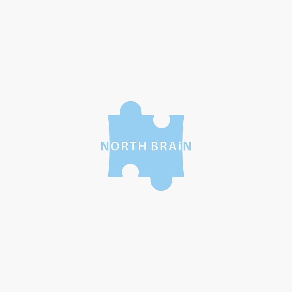 「NORTH BRAIN」のロゴ作成