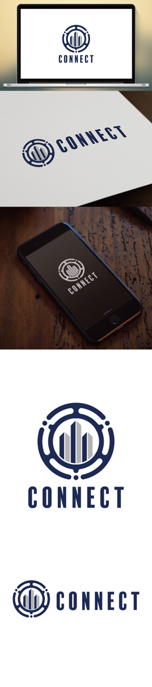 cozzy (cozzy)さんの不動産会社「Connect」のロゴへの提案