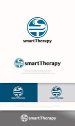 魔法スタジオ (mahou-phot)さんの株式会社smartTherapy（スマートセラピー)を象徴するロゴのデザイン依頼への提案