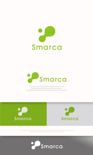 魔法スタジオ (mahou-phot)さんの商標出願サービスサイト「Smarca」のロゴデザインコンペへの提案