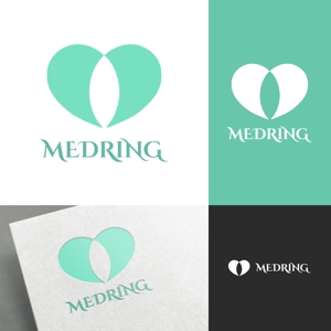 venusable ()さんの次世代クリニックグループ「MEDRiNG」のロゴへの提案
