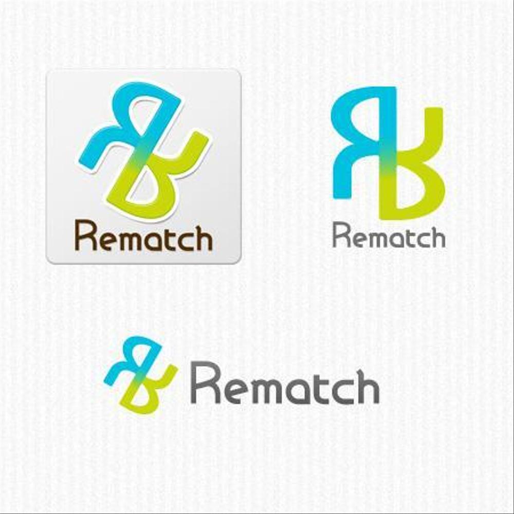 「Rematch（リマッチ）」のロゴ作成