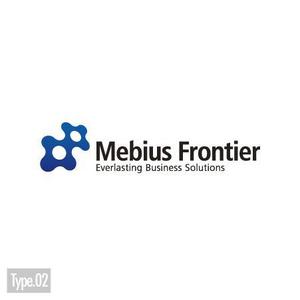 DECO (DECO)さんの「株式会社 Mebius Frontier」のロゴ作成への提案