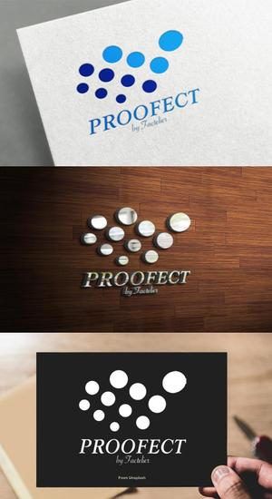 athenaabyz ()さんのアパレルブランド ファクトリエの機能性衣料(撥水など防汚れ)の「PROOFECT」 のロゴデザインへの提案