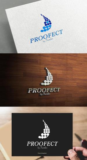athenaabyz ()さんのアパレルブランド ファクトリエの機能性衣料(撥水など防汚れ)の「PROOFECT」 のロゴデザインへの提案