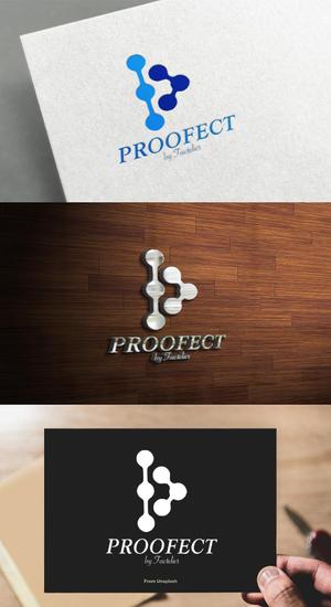 athenaabyz ()さんのアパレルブランド ファクトリエの機能性衣料(撥水など防汚れ)の「PROOFECT」 のロゴデザインへの提案