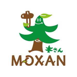tera0107 (tera0107)さんの「MOXAN （木さん）」のロゴ作成（商標登録ナシ）への提案