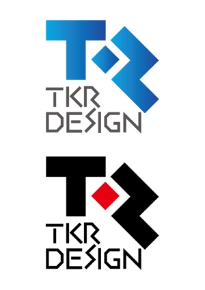 gtanakaさんのデザイン会社「株式会社TKRデザイン」のロゴへの提案