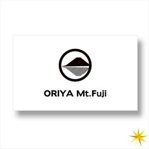 shyo (shyo)さんの河口湖・富士山近辺の宿泊施設「ORIYA Mt.Fuji」のロゴ作成依頼への提案