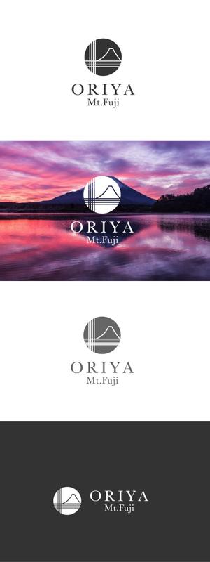 red3841 (red3841)さんの河口湖・富士山近辺の宿泊施設「ORIYA Mt.Fuji」のロゴ作成依頼への提案