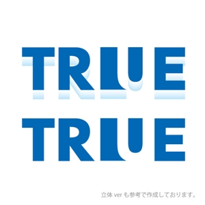 tikaさんの「（例）TRUE」のロゴ作成への提案