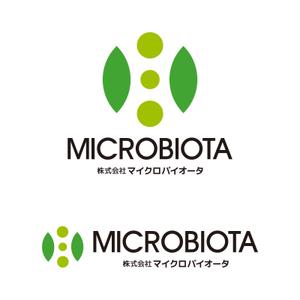 tsujimo (tsujimo)さんのロゴ作成・「株式会社マイクロバイオータ」」・腸内細菌叢を遺伝子検査し結果報告サービスへの提案