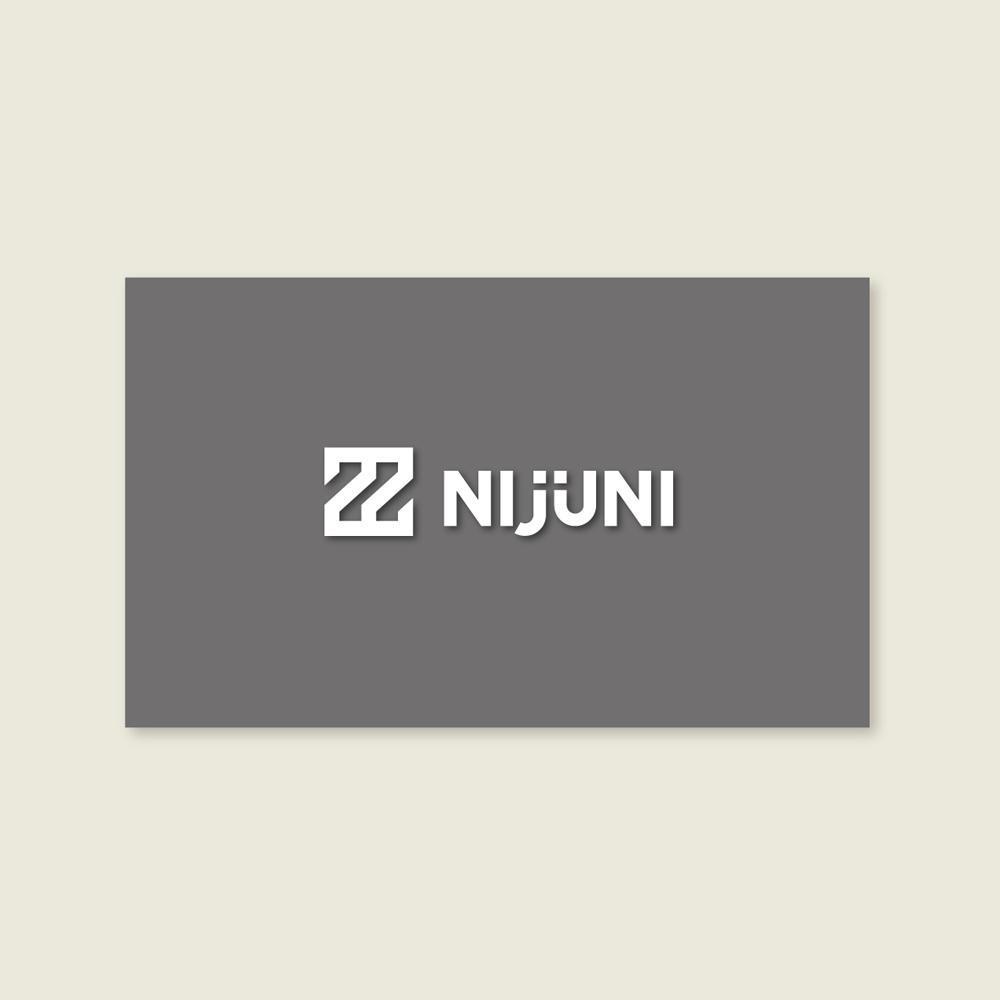 IT企業のロゴデザイン「NIJUNI Inc.」