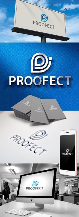 k_31 (katsu31)さんのアパレルブランド ファクトリエの機能性衣料(撥水など防汚れ)の「PROOFECT」 のロゴデザインへの提案