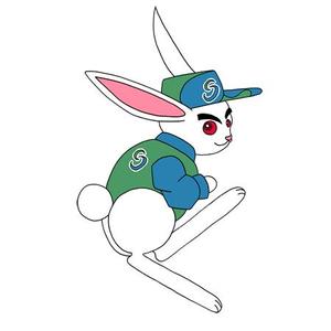 袋鵜の豆本屋　こうづあきら (akira_koudzu_torikawa)さんの株式会社サンワアイのうさぎのキャラクターデザインへの提案