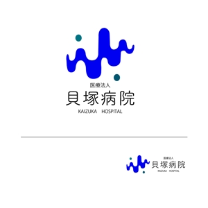 MOMO (momotachibana3)さんの医療法人「貝塚病院」の病院ロゴと社章の制作への提案