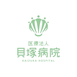 NOKKAdesign ()さんの医療法人「貝塚病院」の病院ロゴと社章の制作への提案