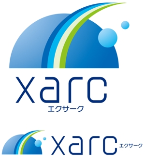 CF-Design (kuma-boo)さんの「xarc   (エクサーク）」のロゴ作成への提案