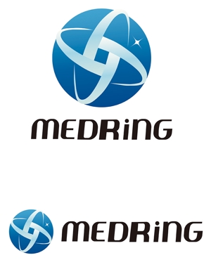 田中　威 (dd51)さんの次世代クリニックグループ「MEDRiNG」のロゴへの提案