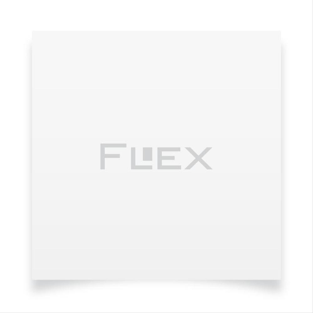 「UF （アーバンフラッツ）及び　Flex　（フレックス）　」のロゴ作成