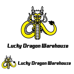 BEAR'S DESIGN (it-bear)さんの「Lucky Dragon Warehouse」のロゴ作成への提案