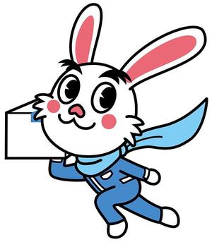 ISSOKU (kazunori131)さんの株式会社サンワアイのうさぎのキャラクターデザインへの提案