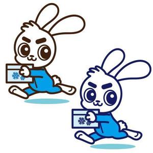 CHIHUAHUA BASE (tae1182)さんの株式会社サンワアイのうさぎのキャラクターデザインへの提案