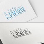 pTree LABO (torch_tree)さんの港のカフェ「cafeうみいろ」のロゴへの提案