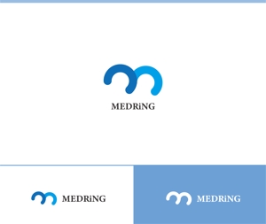 動画サムネ職人 (web-pro100)さんの次世代クリニックグループ「MEDRiNG」のロゴへの提案