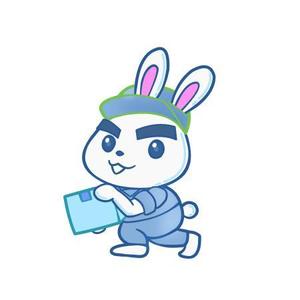 サトウユウタ / イラスト・マンガ制作 (Satou-yuuta)さんの株式会社サンワアイのうさぎのキャラクターデザインへの提案