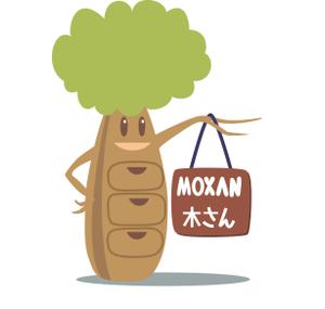 kenjaminさんの「MOXAN （木さん）」のロゴ作成（商標登録ナシ）への提案