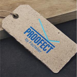 シエスク (seaesque)さんのアパレルブランド ファクトリエの機能性衣料(撥水など防汚れ)の「PROOFECT」 のロゴデザインへの提案