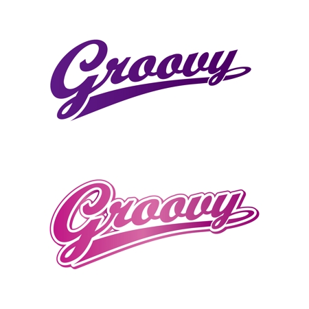 selitaさんの「GROOVY」のロゴ作成への提案