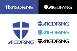 ロゴ研究所 (rogomaru)さんの次世代クリニックグループ「MEDRiNG」のロゴへの提案