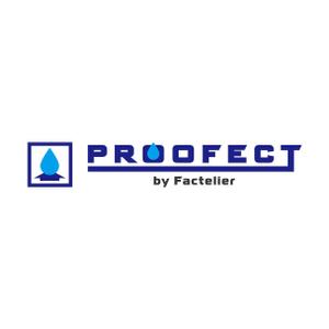 sayumistyle (sayumistyle)さんのアパレルブランド ファクトリエの機能性衣料(撥水など防汚れ)の「PROOFECT」 のロゴデザインへの提案