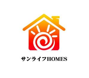 ぽんぽん (haruka0115322)さんの＜あたたかい家族の家をつくる建築屋さんのロゴ＞茨城県の建築関係の会社さんのロゴマーク制作への提案