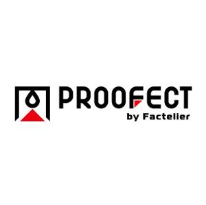 sayumistyle (sayumistyle)さんのアパレルブランド ファクトリエの機能性衣料(撥水など防汚れ)の「PROOFECT」 のロゴデザインへの提案