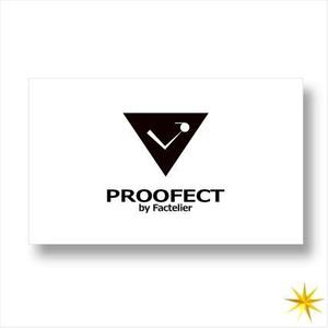 shyo (shyo)さんのアパレルブランド ファクトリエの機能性衣料(撥水など防汚れ)の「PROOFECT」 のロゴデザインへの提案