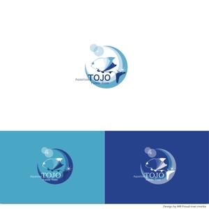 mari21 (mari-21)さんのレンタルアクアリウムの全国加盟店集団「Aquarium TOJO」のチームロゴ（商標登録予定なし）への提案