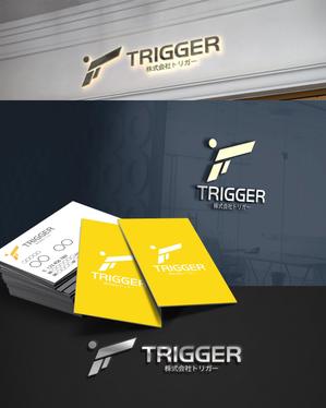 D.R DESIGN (Nakamura__)さんの人材派遣会社「トリガー」新設会社ロゴデザイン依頼への提案