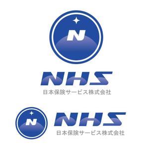 BEAR'S DESIGN (it-bear)さんの「ＮＨＳ（日本保険サービス株式会社）」のロゴ作成への提案